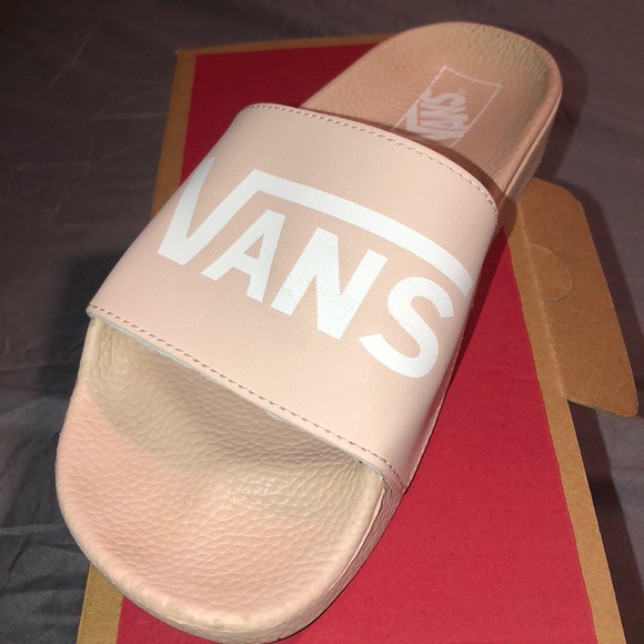 vans slides rose